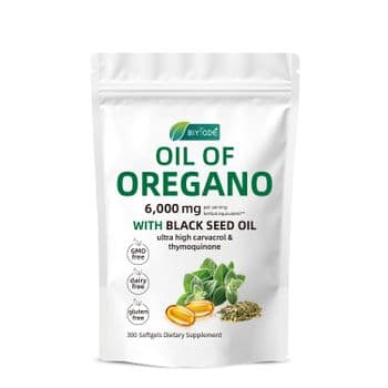 Organic oregano extract high potency herbal supplement black seed oil oregano soft gel capsules immune system digestive seasonal health dietary supplement - Jiabeikang (Guangzhou) Pharmaceutical Holdings Co., Ltd. - China