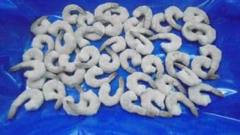 FROZEN RAW PEELED AND DEVEINED TAIL ON(PD) VANNAMEI WHITE SHRIMP - Netfish India - India