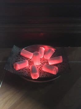 Coconut Charcoal Briquette For BBQ - Premium Quality Size Length 5cm Type BBQ Charcoal Shape Cylinder, Hexagon, Pillow Ingredients 100% coconut, Coconut + - Nam Vu - Vietnam