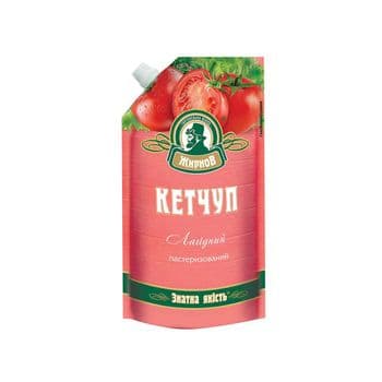 Ketchup Delicate doy pack 300g Shelf Life 9 months Place of Origin Ukraine Manufacturer Novo-Vodolazhkiy Oil-Fat Plant - Novo-Vodolazhskiy Oil-Fat Plant - Ukraine