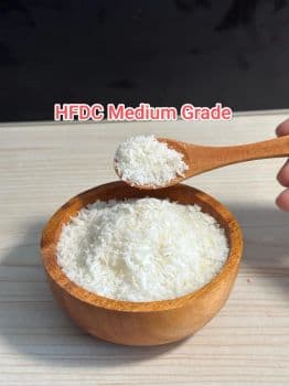 Desiccated Coconut High Fat Medium/Fine Packaging 25kg Origin Indonesia Grade Medium & Fine Max. Moisture (%) 3 - PT Tropica Coconut Indonesia - Indonesia