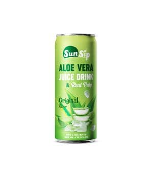 Best Natural Original Aloe Vera Juice 330ml can - SUNSIP BEVERAGES VIET NAM COMPANY LIMITED - Vietnam