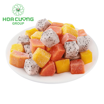 IQF Frozen Mixed fruits Shelf Life 24 Months Place of Origin Viet Nam Shape Whole, Half Cut, Cube Or Customer Request Freezing Process Fast Freezing Warehouse (-40°c) - HOA CUONG AGRICULTURAL JSC  - Vietnam