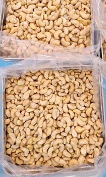 Cashew Nut W320 Organic Roasted Nuts Form Whole Organic Yes Origin Turkey Degree of Processing Blanched, Roasted - Abelto Farm - Switzerland