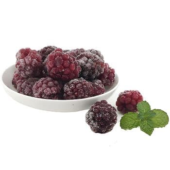 Hot Selling IQF Blackberry Frozen Blackberry Fruits Content no Address no Shape Round Style FROZEN Packaging Bulk Weight (kg) - Qingao Harthn-Ritune Corp., Ltd. - China