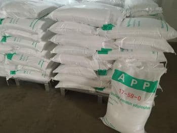 Ammonium polyphosphate APP 18-58-0 9-49-0 12-68-0 Form Powders Delivery Form Bag - Yichang Shenfa Foreign Trade Co - China