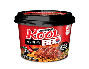 Stir-Fry instant noodle Korean BBQ Shelf Life 12 months Noodle Form Stir-fried Net Weight Per Bowl 105g Bowl Count Per Carton 12 - Asia Food Technology Joint Stock Company - Vietnam