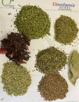 spices, herbs Flavour Spicy Delivery Form Bag Form Ground, Whole Features Fair Trade, Gluten-Free, Halal, Kosher, No Preservatives, Organic, Without Additives, Without Colourants, Without Flavor Enhancers - Elmotmiz Herbs - Egypt