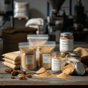 Date powder - Yakutta Additives None Fruit Type Date Features Organic Flavor Rich Caramel Solubility Excellent Freshness Level Dried - Yakutta - United Kingdom