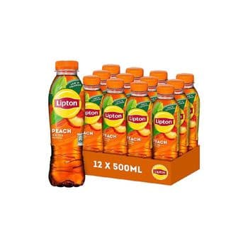 Bottled Lipton Peach Ice Tea available with private label option upon request - MASI TRADING GMBH - Germany
