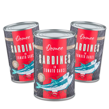 OEM Brand Canned Sardines in Tomato Sauce Oil Preserved 155g/425g Ready to Eat BRC/HACCP & Halal Certified - FK GLOBAL TRADING - Netherlands