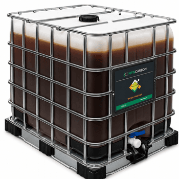 Wood Vinegar as Food Additive Color Amber Type Peach Shell Wood Vinegar Packaging 1000 Liter Flow Bin, 10000 Liter in 20 ft container, 20000 Liter in 40 ft container - NewCarbon (Pty) Ltd - South Africa