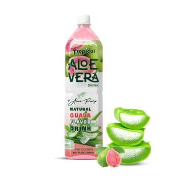 OEM Aloe vera juice with pulp supplier 1.5L PET bottle in Vietnam - Tropical Sky Beverage Company - Vietnam
