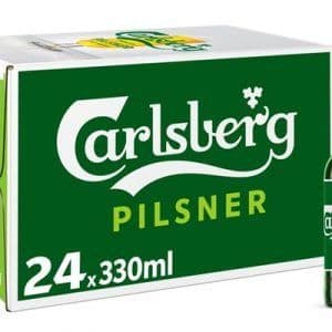 CARLSBERG BEER 330ML Volume 330ml Origin Denmark Brewing Style Lager Alcohol By Volume 4.8% Abv Packaging Quality Premium Finish - Agroral import export srl  - Romania
