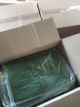 Fresh Banana Leaves Export Grade A and B, size 40 X 60 Cm, clean no yellow spot, packing by request of buyer, payment T/T 30 % advance 70 % BL copy - PT An-Nisa FarmExport - Indonesia