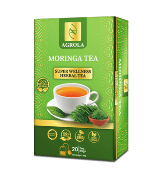 Agrola Ceylon Moringa Super Wellness Herbal Tea 20 Tea Bags Origin Sri Lanka Feature SUPERFOOD Shelf Life 02 YEARS Delivery Form Tea Bag - Agrola Ceylon Private Limited - Sri Lanka