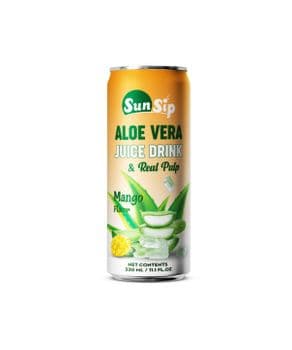 OEM Aloe Vera Juice with Mango Flavor 330ml Can - SUNSIP BEVERAGES VIET NAM COMPANY LIMITED - Vietnam