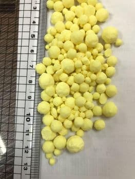 High Purity Granular Sulphur Fertilizer 99.5% Agriculture Grade Sulfur Granules for Soil Conditioning and Crop Yield - AGRONOVA - United States