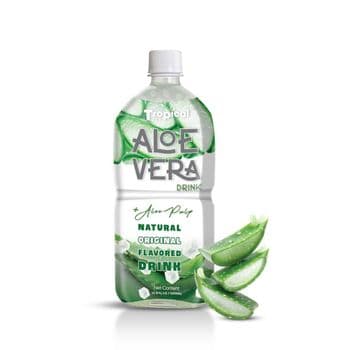 OEM manufacturer of Aloe vera juice drink 1L Bottle Flavor Refreshing Purity 100% Natural Shelf Life 18 months Brand Name OEM/Tropical Sky - Tropical Sky Food And Beverage Co., Ltd in Viet Nam - Vietnam