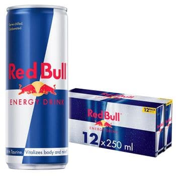 RedBull Energy Drinks Grade A Weight 250 Kg Volume 250 Ml Flavor Original Packaging Pallets Color Light Yellow Brix Percentage 1.3 - W&E HOLDING BV - Netherlands