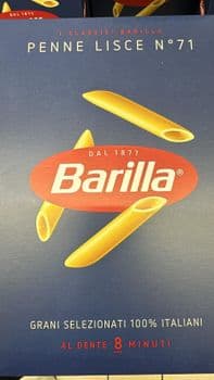 Barilla 500 gr  Packaging Italian - Vinant srl - Italy