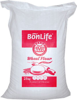 BONLIFE wheat flour Grade High Grade Brand Name Bonlife Shelf Life 24 month Place of Origin Ukraine Certification FSSC 22000, Kosher, Halal, ISO - Turning Fortunes GmbH - Austria