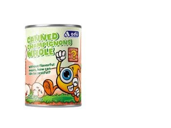 canned mushroom Place of Origin CHINA Specification different - ADU FOOD GROUP LIMITED - China