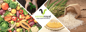 vermiroyal vermicompost fertilizer/worm casting compost/organic fertilizer - senusha (PT Frama dagang bersama) - Indonesia