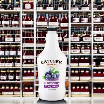 Catcher Gourmet Blueberry Flavoured Sauce 1 Litre For drinks and desserts hot cold beverages With Violet Color - coffee catcher sdn bhd - Malaysia