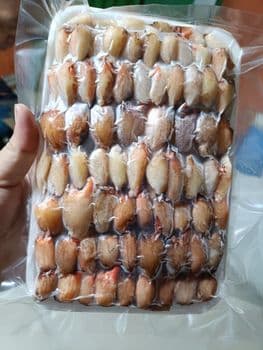 Mud crab meat Texture Firm Color White And Red Form Crab Meat, Claws Flavor Sweet, Succulent Packaging Various Sizes Place of Origin Indonesia - Eslim persadha spring - Indonesia