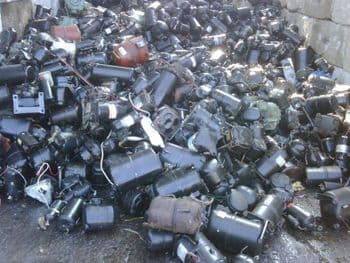 Mixed metal fridge compressor scrap ideal for copper and iron recovery - BMU TRADING GMBH - Germany