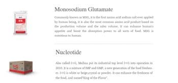 Monosodium Glutamate (MSG) Nutritious Yes Appetite Enhancement Yes Food Absorption Boost - Meihua Holding Group - China