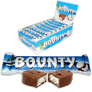 Bounty Chocolate Bar Coconut Filled Milk Chocolate Smooth Texture Tropical Flavor Treat Perfect For Dessert Lovers And Daily Sweet Craving Moments - Carla Pisselli Commercio - Brazil