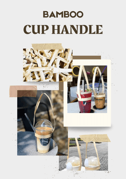 BAMBOO HOLDER HANDLING CUP HOLDER  Packaging Details 10 KG/CARTON - 99 GOLD DATA - Vietnam