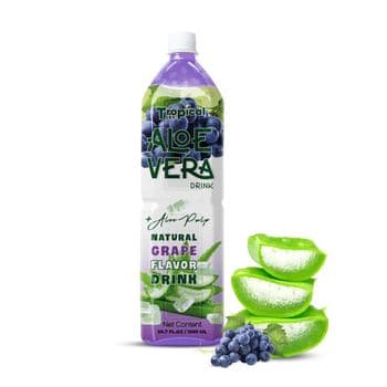 1500ml Bottle 100% Aloe vera juice with pulp Tropical Sky premium quality - Tropical Sky Beverage Company - Vietnam