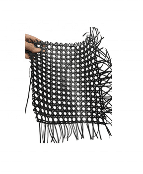 Factory Black Plastic Artificial Cane Webbing Sheet Handmade Repair Cane Chair Furniture sale price ( 84587176063 whatsapp) - 99 GOLD DATA - Vietnam