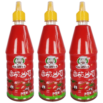 Tomato Ketchup Form CHINA Packaging case Shelf Life 24 months Place of Origin CHINA Weight (kg) 260g/630g Color Bright colors, red - 广州泓怿国际供应链有限公司 - China