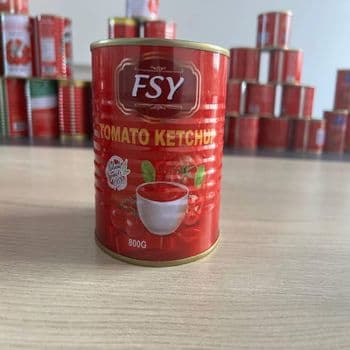 canned tomato paste Color RED Type T/T,L/C Weight (kg) 800G Shelf Life 2years Place of Origin china Brand Name USE YOUR - Henan Fanshiyuan Food Co., Ltd - China