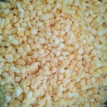 IQF Frozen Pineapple Dice-Premium Quality Grade A Type Dice Shape dice Color YELLOW Brand Name Greens Shelf Life 24MOTHS - 龙海市格林水产有限公司 - China
