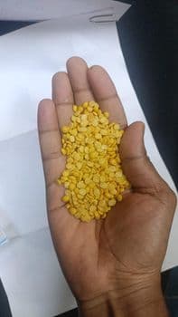 Toor Daal Fat ~1.2–1.7 G Energy ~335 Kcal Protein ~22.3–24 G Average Size 3–4 Mm Admixture Maximum 2% Shelf Life 12 - Swapari Trade Global Pvt Ltd - India