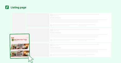 Left Sidebar Banner on Listing Page
