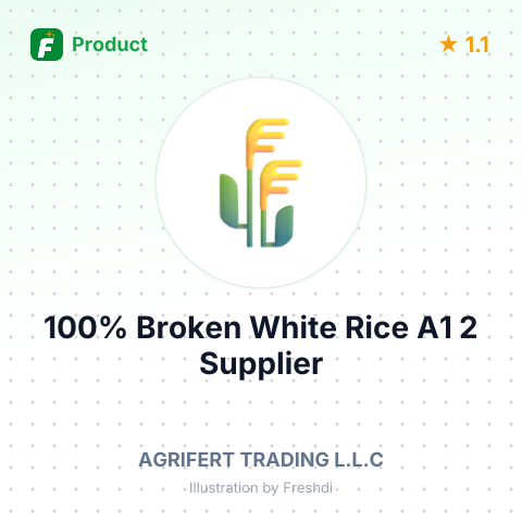 100% Broken White Rice A1 2 – summary card, no photo uploaded yet