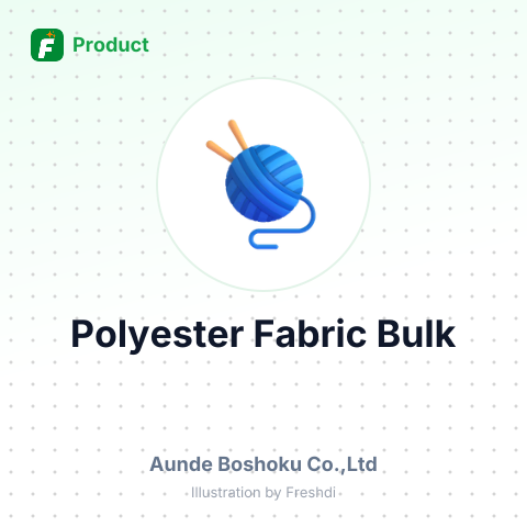 100% Polyester Fabric Coated with Polyurethane and Phosphorescent Finish – summary card, no photo uploaded yet