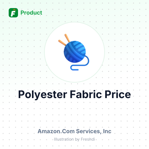 100% Polyester Fabric – summary card, no photo uploaded yet