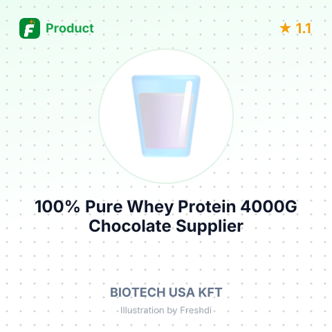 100% Pure Whey Protein 4000G Chocolate – summary card, no photo uploaded yet