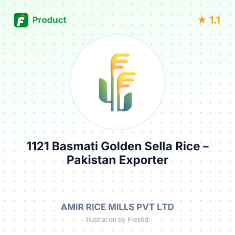 1121 Basmati Golden Sella Rice – summary card, no photo uploaded yet