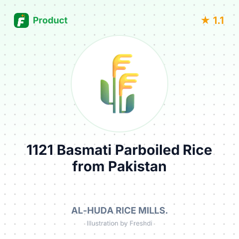 1121 Basmati Parboiled Rice – summary card, no photo uploaded yet