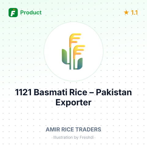 1121 Basmati Rice – summary card, no photo uploaded yet