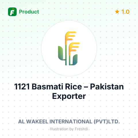 1121 Basmati Rice – summary card, no photo uploaded yet