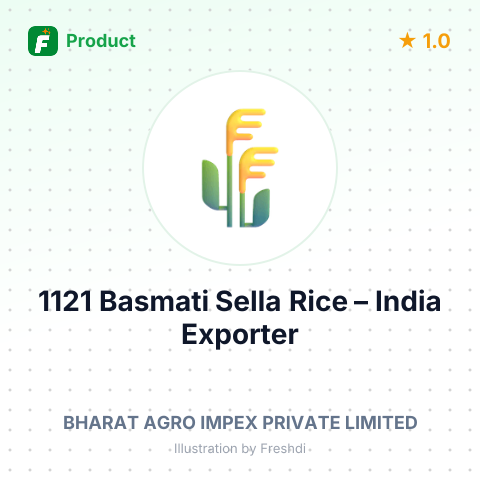 1121 Basmati Sella Rice – summary card, no photo uploaded yet